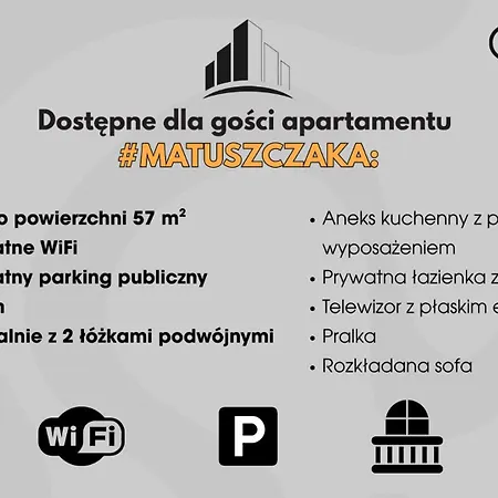 #matuszczaka Fv Parking Balkon By Okazja Апартаменти Ряшів